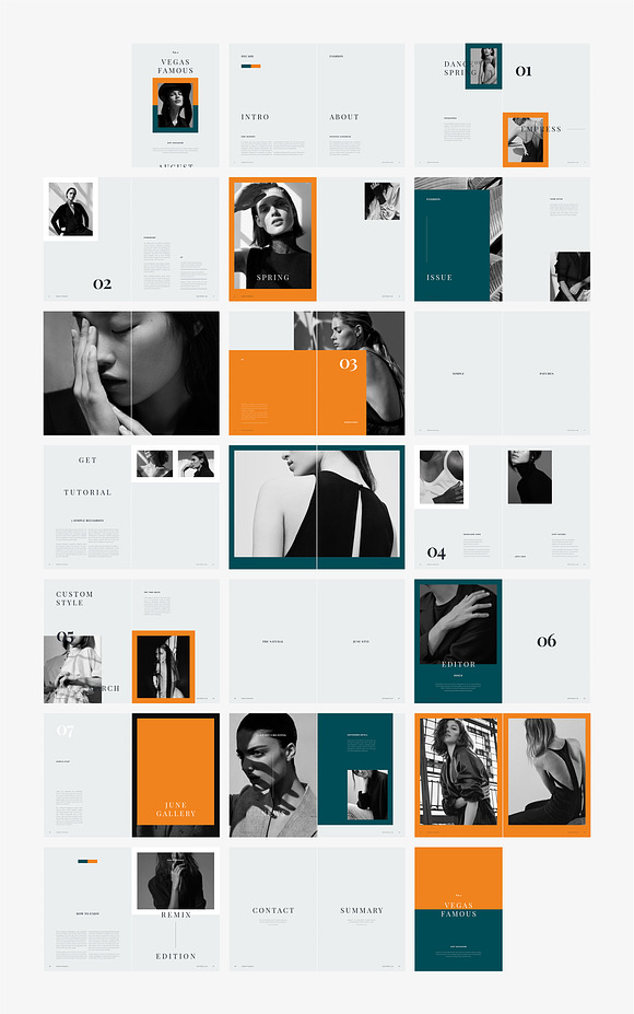 VEGAS Editorial Lookbook in Magazine Templates - product preview 6