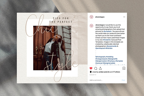Elodie - 60 Animated Posts & Stories in Instagram Templates - product preview 4