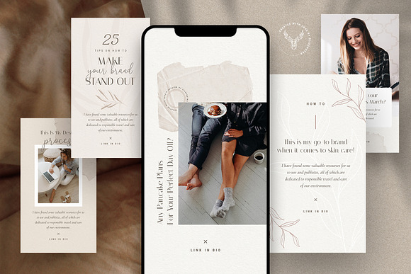 Elodie - 60 Animated Posts & Stories in Instagram Templates - product preview 9