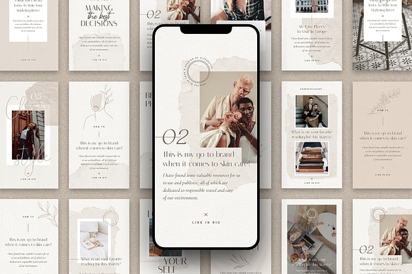 Elodie - 60 Animated Posts & Stories in Instagram Templates - product preview 11