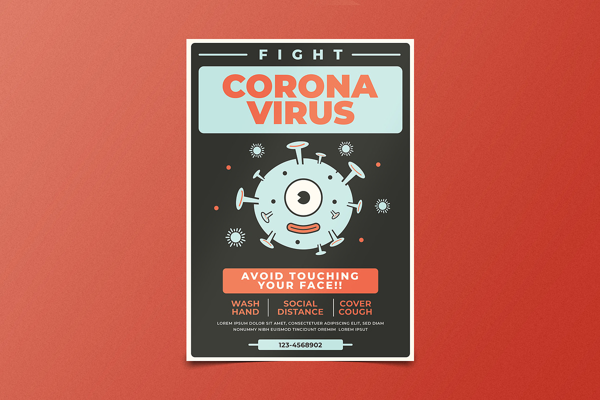 Virus Pandemic Flyer in Flyer Templates - product preview 8