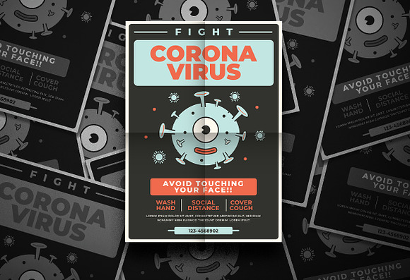 Virus Pandemic Flyer in Flyer Templates - product preview 1