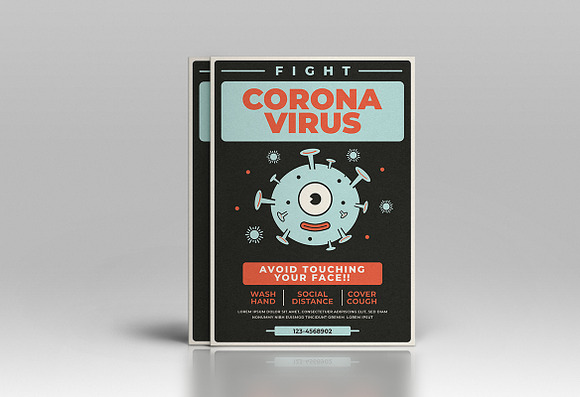 Virus Pandemic Flyer in Flyer Templates - product preview 2