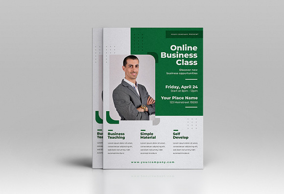 Online Business Flyer in Flyer Templates - product preview 1