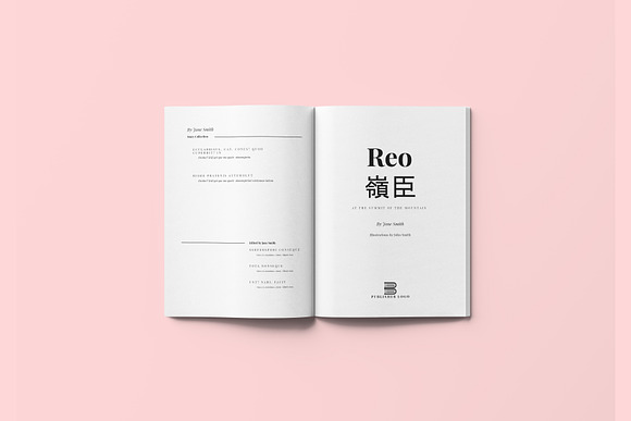 Reo - Book / eBook Template in Magazine Templates - product preview 5