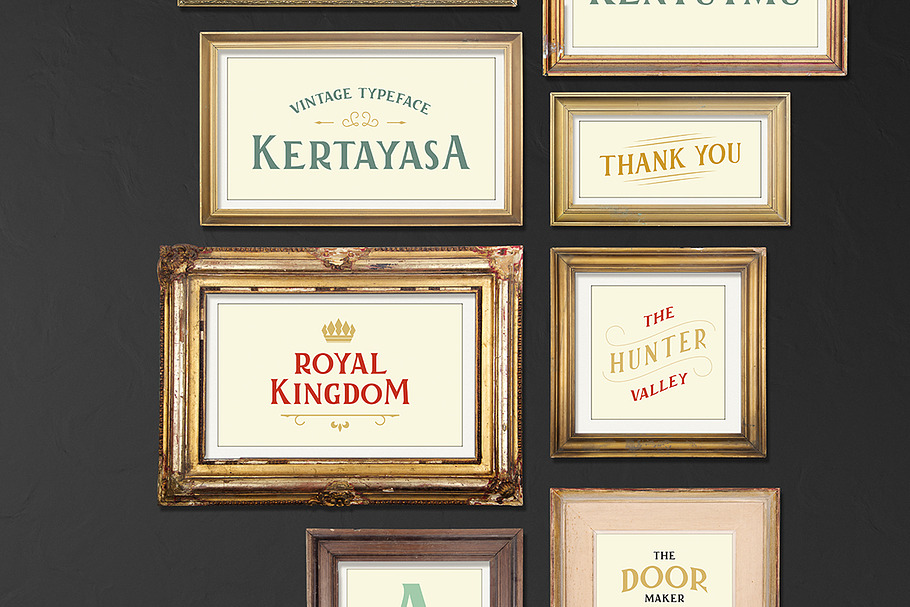 Kertayasa Typeface in Display Fonts - product preview 8