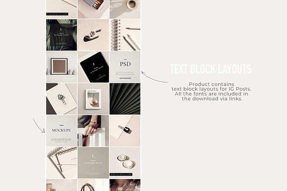 Minimalism. Feed №1. in Instagram Templates - product preview 5