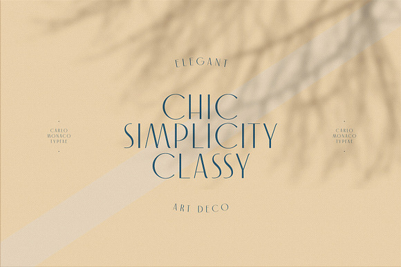 Carlo Monaco - Elegant Art Deco in Sans-Serif Fonts - product preview 22
