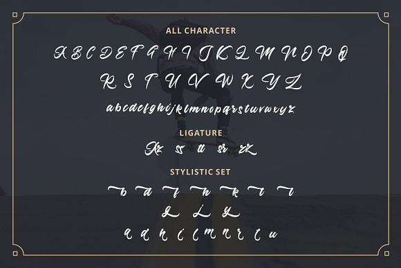 Azingdar - Retro Bold Script Font in Script Fonts - product preview 13