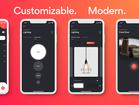 Smart Home Automation UI Kit in UI Kits and Libraries - product preview 6