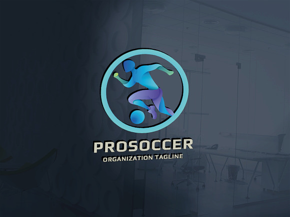 Pro Soccer Logo in Logo Templates - product preview 1