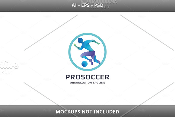 Pro Soccer Logo in Logo Templates - product preview 2