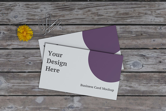 Business Card Mockup 12 PSD Files in Print Mockups - product preview 5