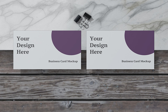 Business Card Mockup 12 PSD Files in Print Mockups - product preview 6