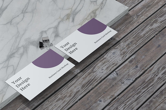 Business Card Mockup 12 PSD Files in Print Mockups - product preview 9