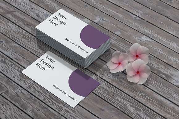 Business Card Mockup 12 PSD Files in Print Mockups - product preview 10