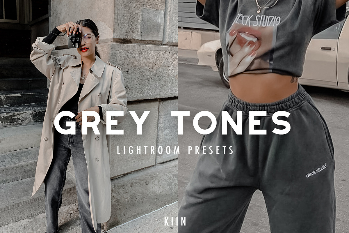 10 GREY TONES LIGHTROOM PRESETS in Add-Ons - product preview 8