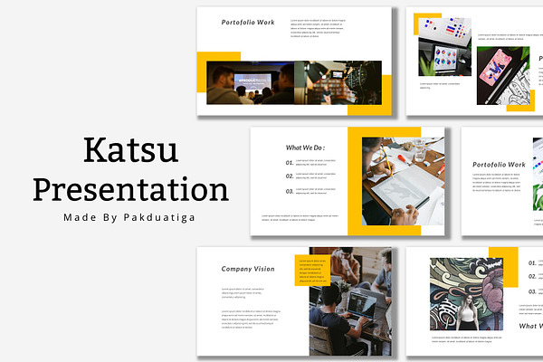 Katsu - Powerpoint Template