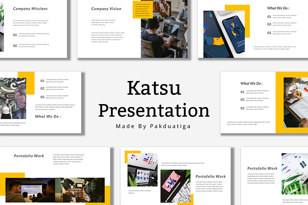 Katsu - Google Slides Template