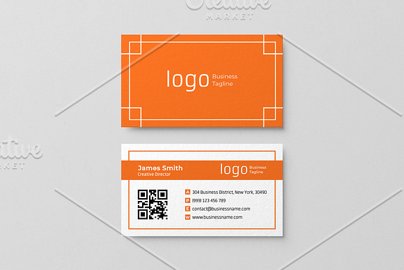 Corporate Business Card part 1 in Business Card Templates - product preview 4