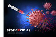 Coranavirus concept background.