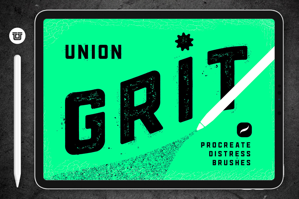 Grit - Procreate Distress Brushes in Add-Ons - product preview 8