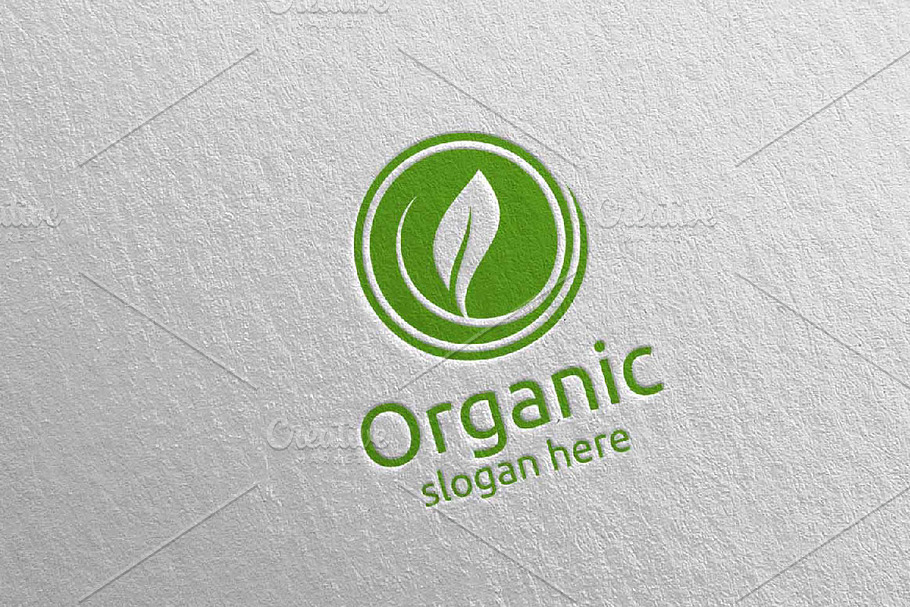 Natural and Organic Logo design 20
