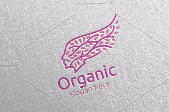 Natural and Organic Logo design 21 in Logo Templates - product preview 2