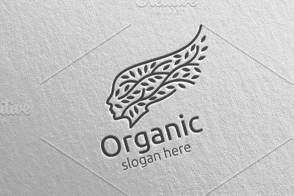 Natural and Organic Logo design 21 in Logo Templates - product preview 4