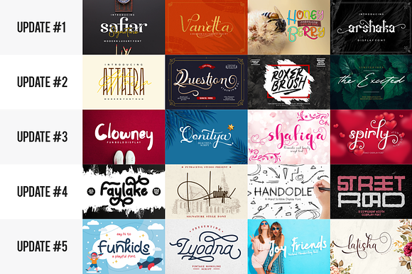 Growing Font Bundle! ( UPDATED #5 ) in Display Fonts - product preview 66