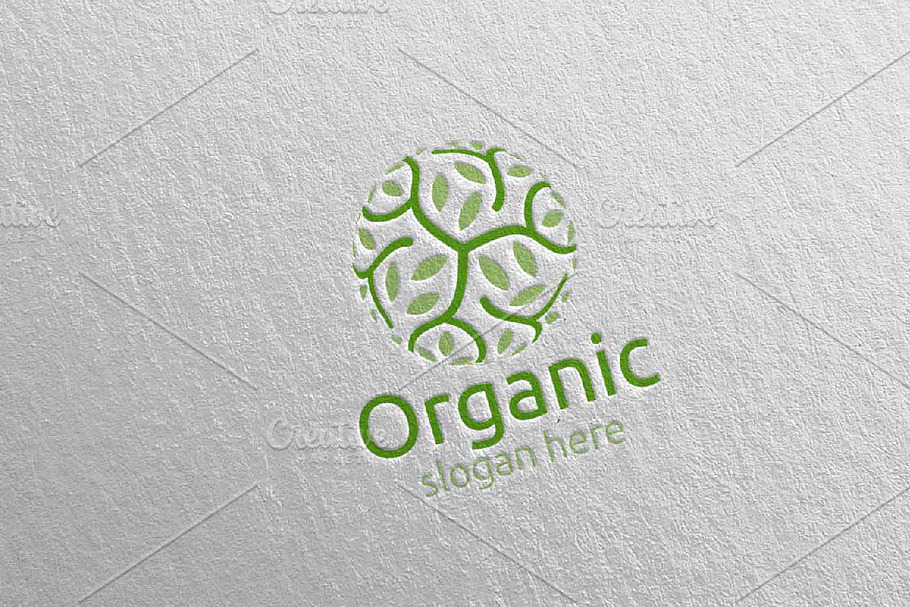 Natural and Organic Logo design 22