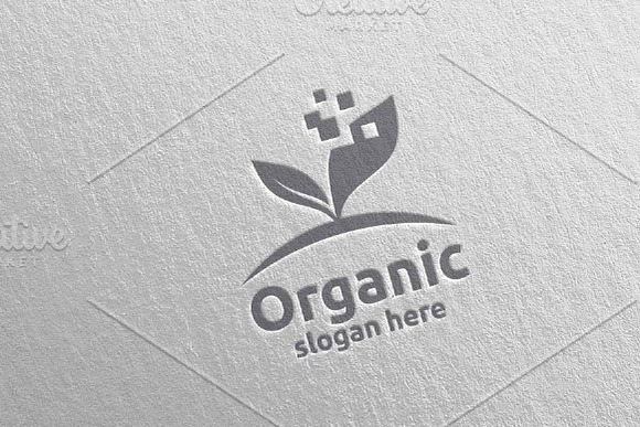 Natural and Organic Logo design 23 in Logo Templates - product preview 4