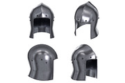 Set of Medieval Knight Barbute