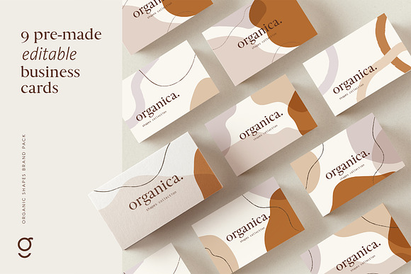 Organic Shapes Brand Pack in Instagram Templates - product preview 4