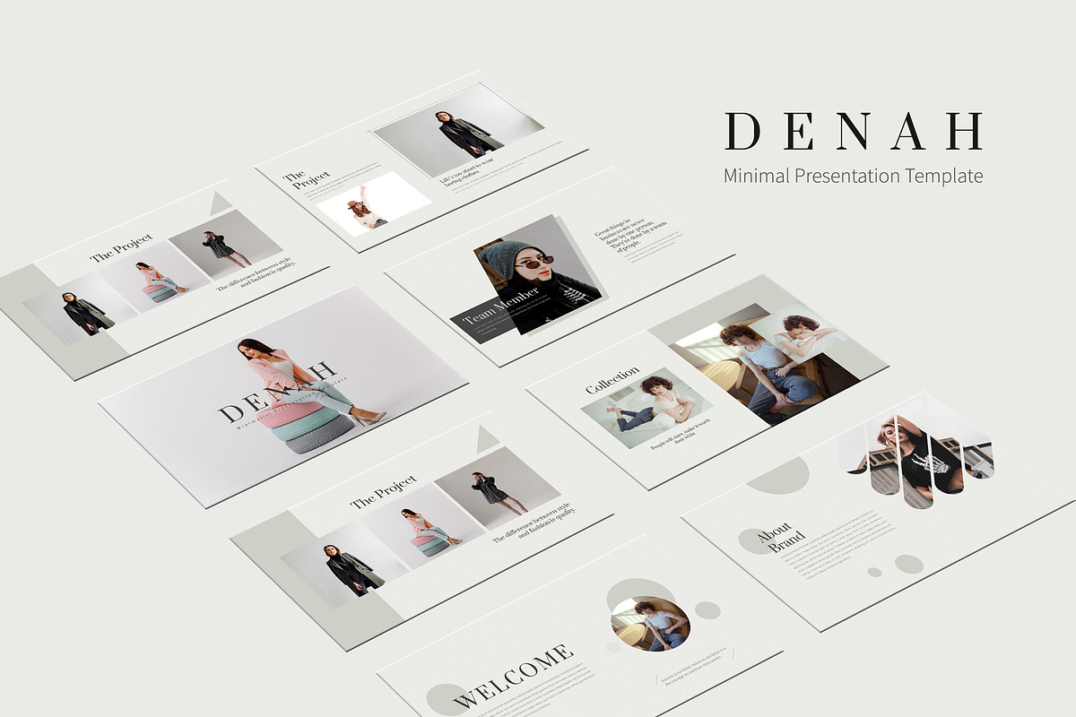 Denah - Keynote Template in Keynote Templates - product preview 8