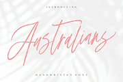 Australians - Handwritten Font