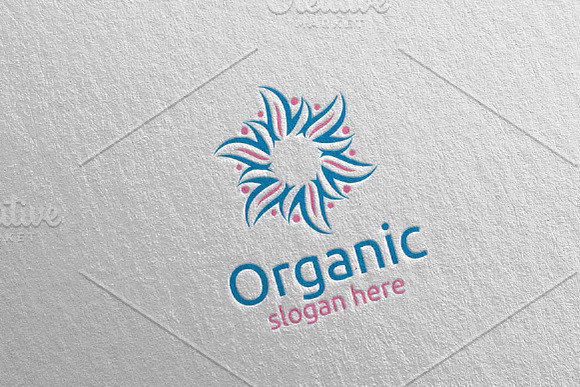 Natural and Organic Logo design 28 in Logo Templates - product preview 1