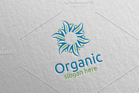 Natural and Organic Logo design 28 in Logo Templates - product preview 2