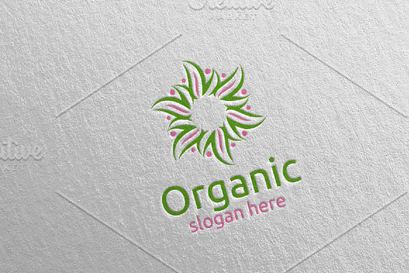 Natural and Organic Logo design 28 in Logo Templates - product preview 3