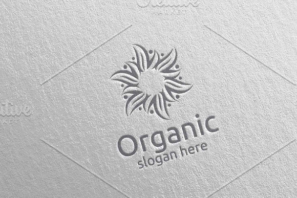 Natural and Organic Logo design 28 in Logo Templates - product preview 4