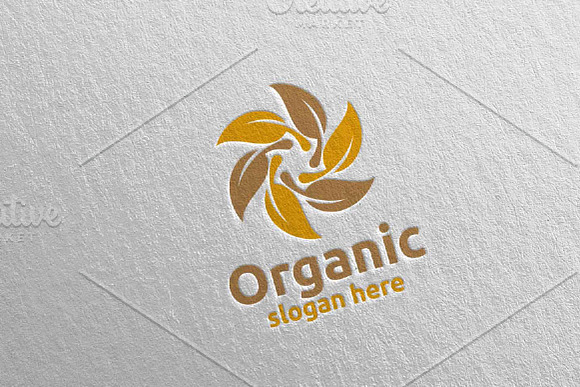 Natural and Organic Logo design 29 in Logo Templates - product preview 1