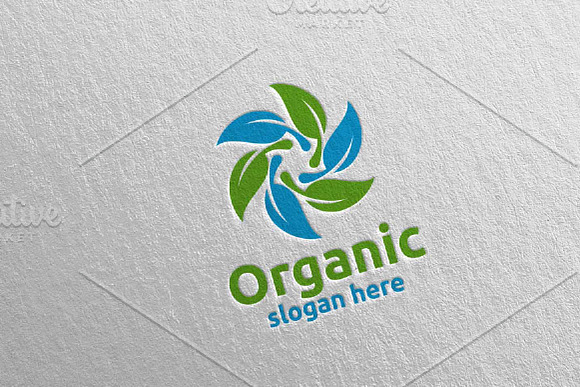 Natural and Organic Logo design 29 in Logo Templates - product preview 2