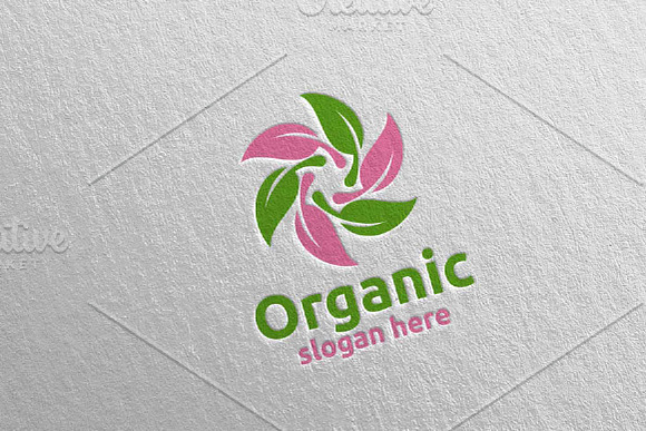 Natural and Organic Logo design 29 in Logo Templates - product preview 3