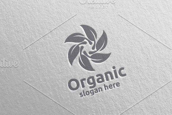 Natural and Organic Logo design 29 in Logo Templates - product preview 4