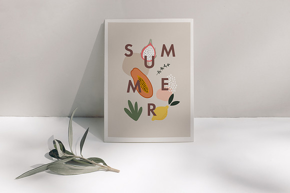 Abstract geometric summer set in Illustrations - product preview 13