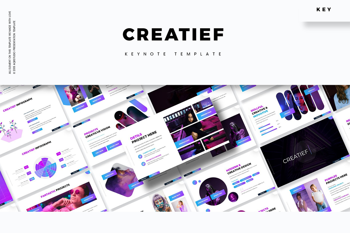 Creatief - Keynote Template in Keynote Templates - product preview 8