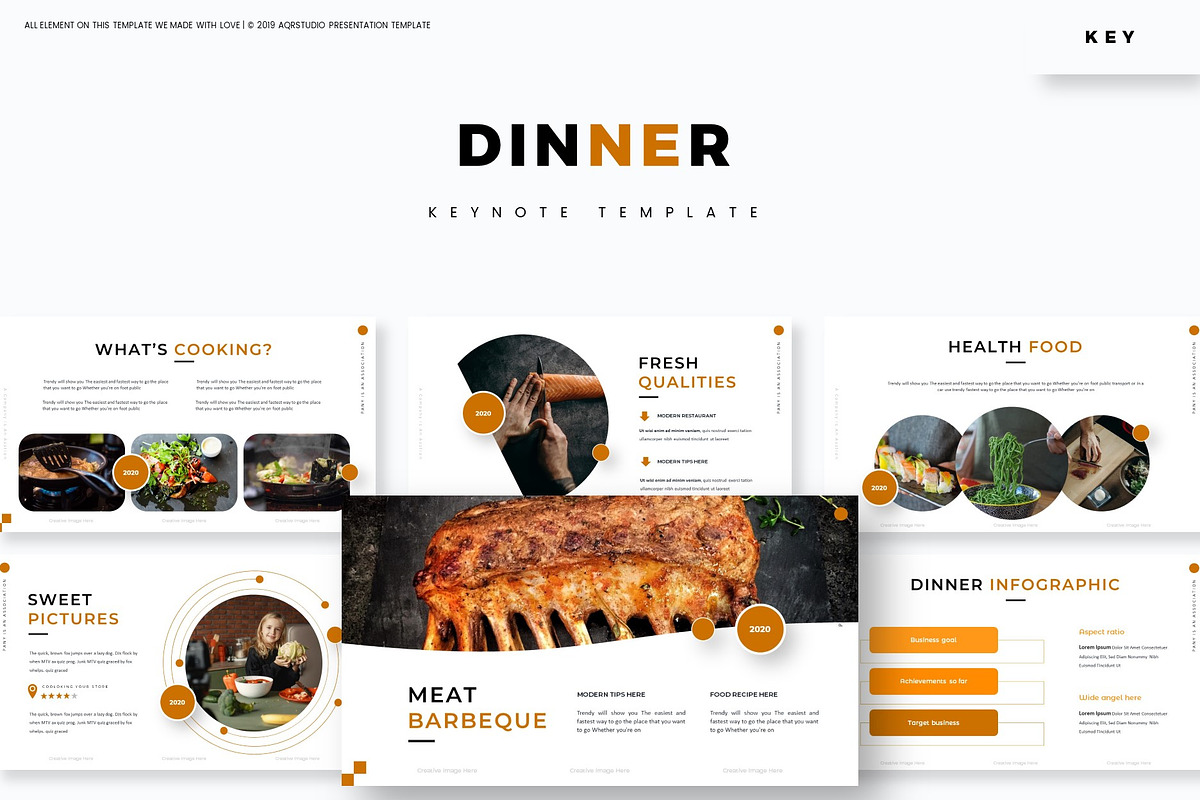 Dinner - Keynote Template in Keynote Templates - product preview 8
