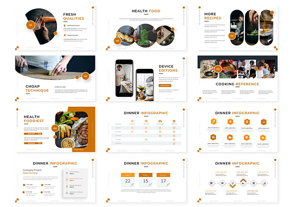Dinner - Keynote Template in Keynote Templates - product preview 2