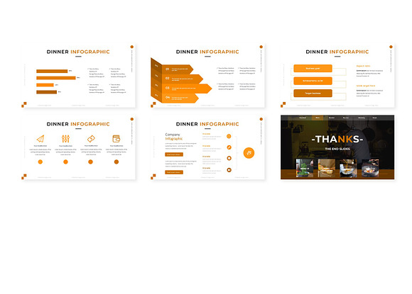 Dinner - Keynote Template in Keynote Templates - product preview 3