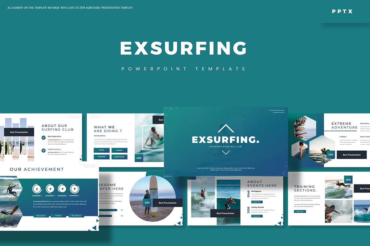 Exsurfing - Powerpoint Template in PowerPoint Templates - product preview 8